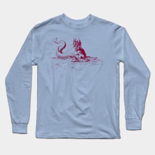 Soldier Whale - Death of a Sea Serpent Long Sleeve T-Shirt